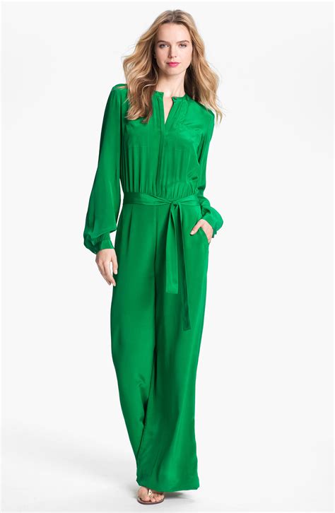 michael kors olive green jumpsuit|Women's Green Jumpsuits .